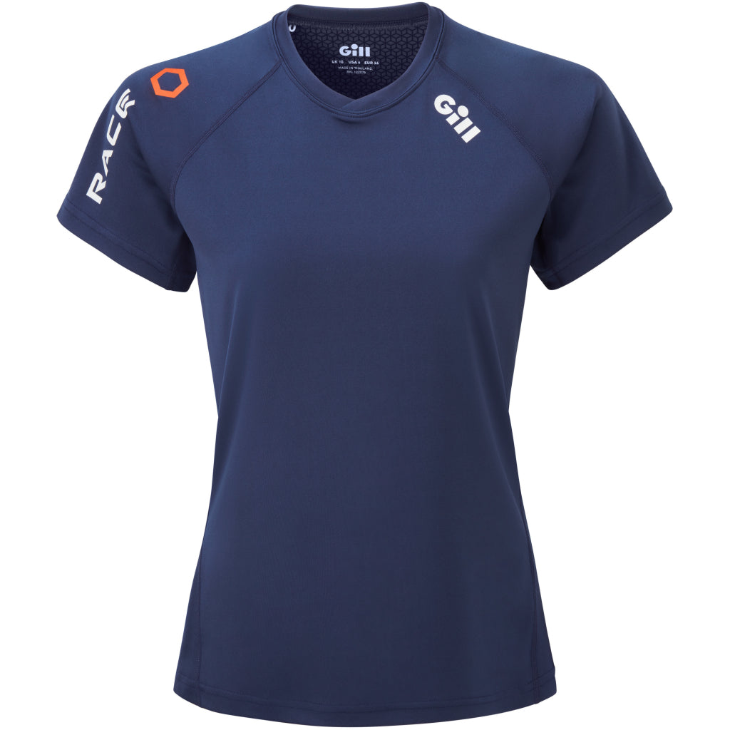 Gill Women's Race Short Sleeve Tee Dark Blue