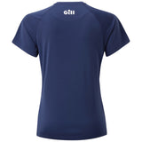 Gill Women's Race Short Sleeve Tee Dark Blue Reverse