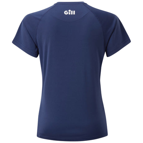 Gill Women's Race Short Sleeve Tee Dark Blue Reverse