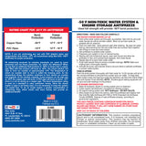 Pink Non-Toxic Antifreeze back label