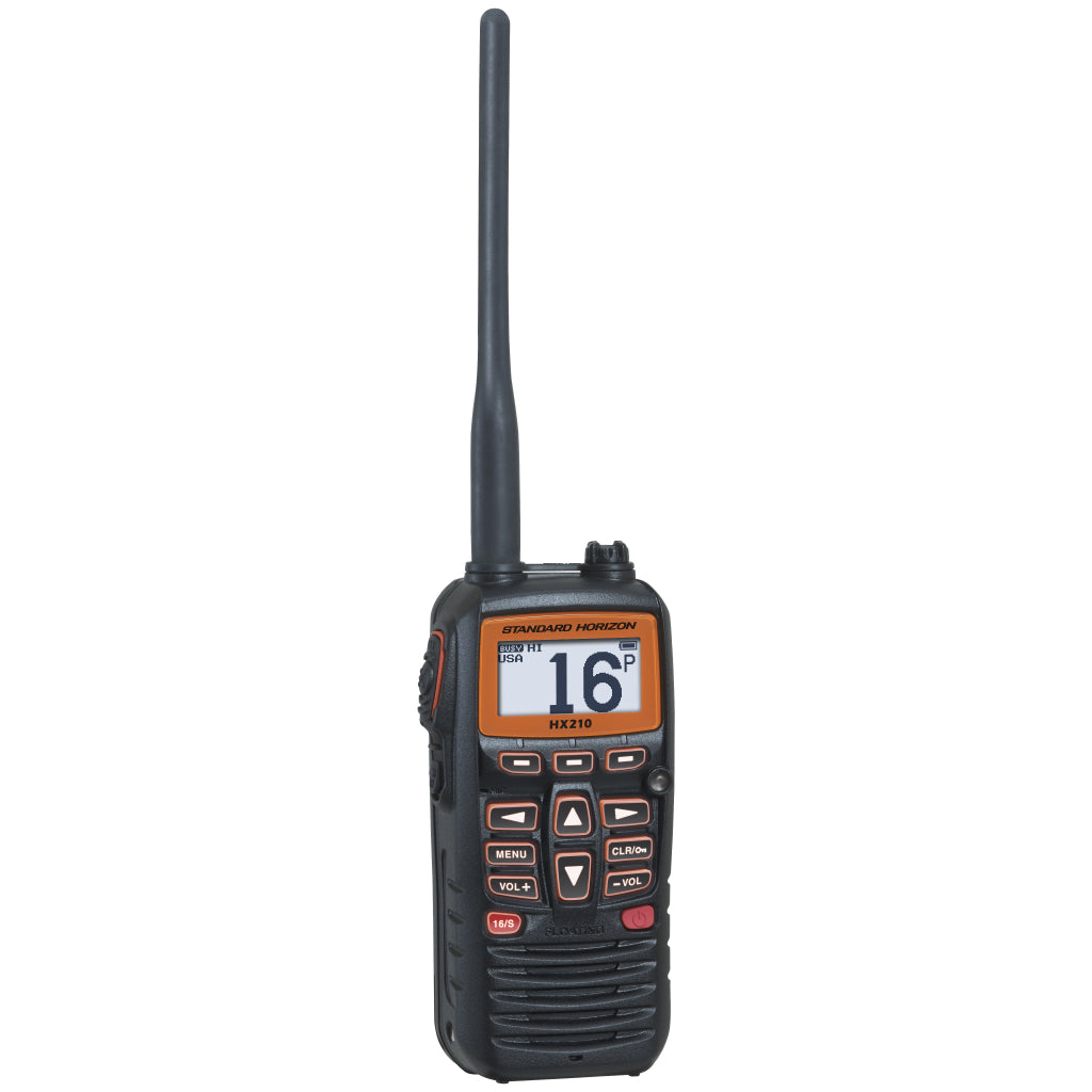 Handheld VHF Left View