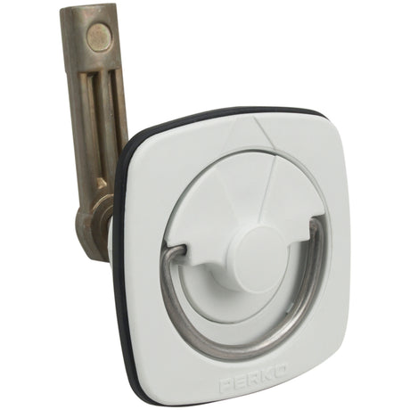 White Flush Latch