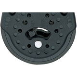 Close up of Harken 40mm Single Swivel Becket Ratchet Block