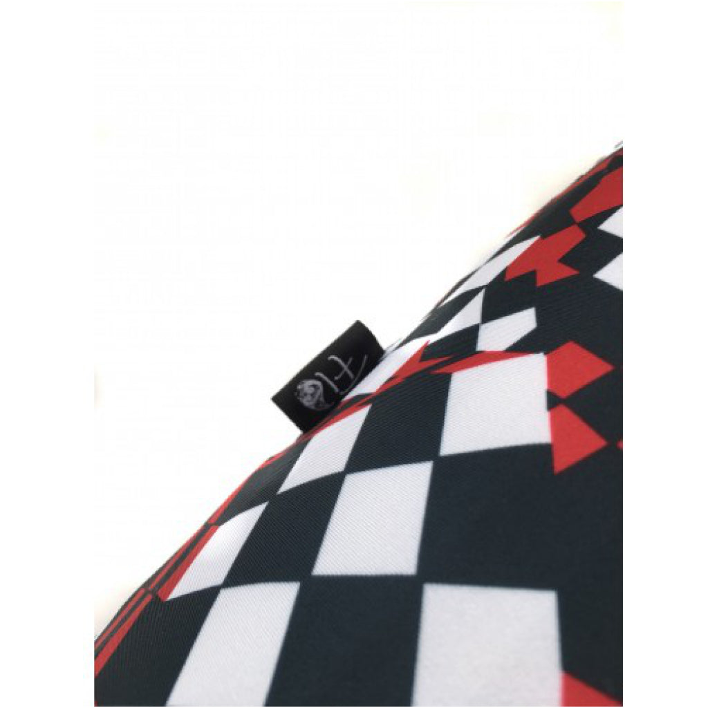 Fabric of Red Racer Reversible Fender Cover