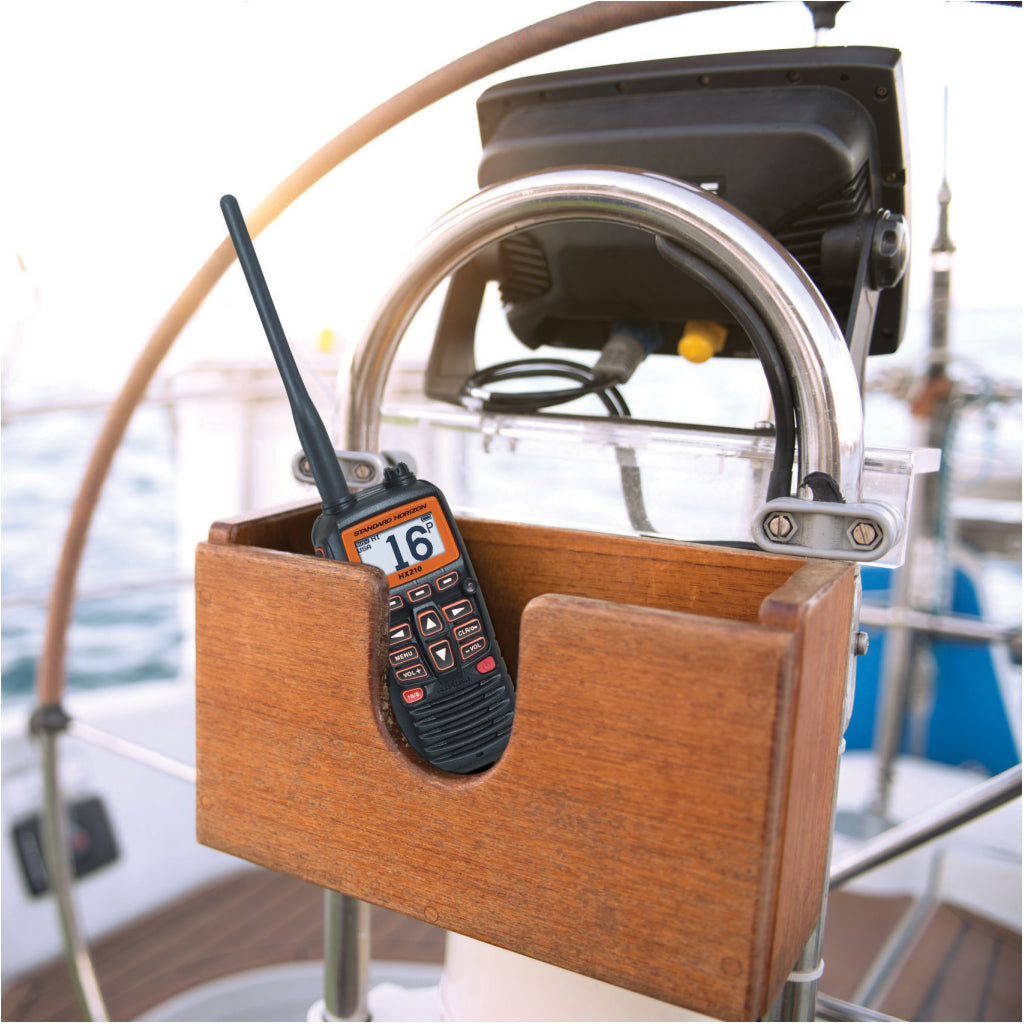 Handheld VHF on boat
