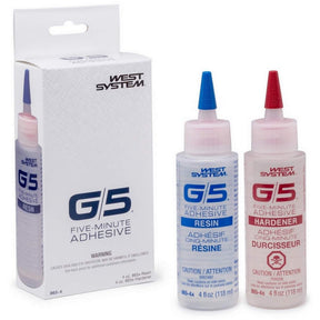 West System 865-4 G/5 Five Minute Epoxy 2 x 118ml