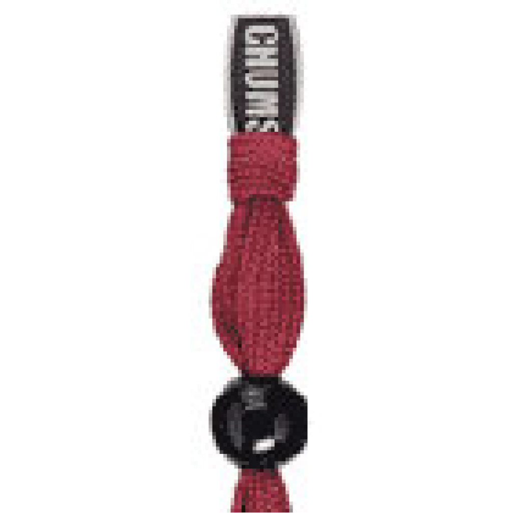 Burgundy Chums Cotton Standard End Eyewear Retainer.