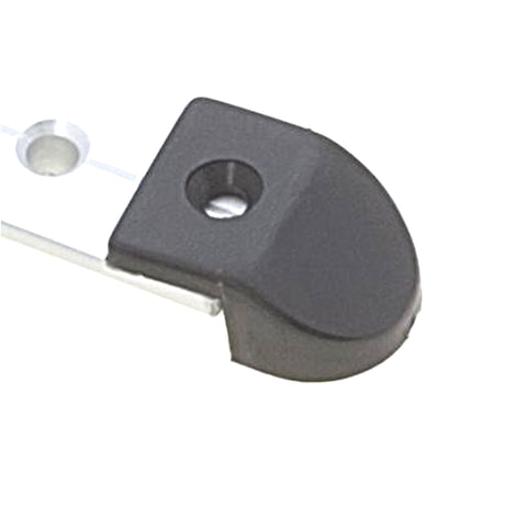 Viadana 23-22 Nylon Track End - 1" Black/Each