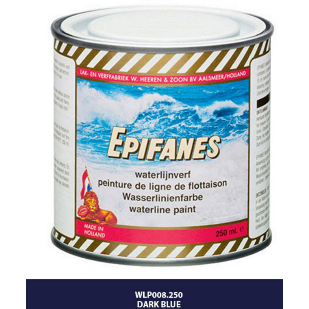Epifanes Dark Blue Waterline Paint 250ml