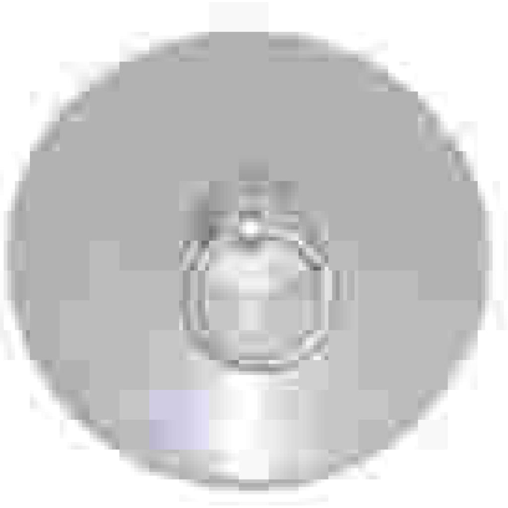 Weaver 1-1/2" Standard Gray Pad Tow Ring