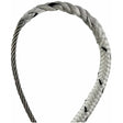 Halyard 1/8" x 30ft Wire 5/16" x 30' Black Rope