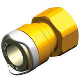 Whale Quick Connect 15mm BSP Brass Female Adapter
