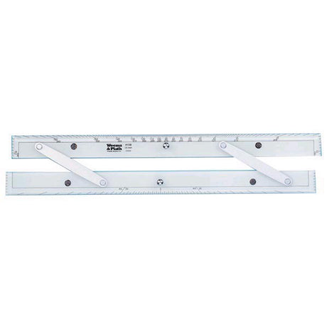 Weems & Plath 18" Aluminum Arm Parallel Rule