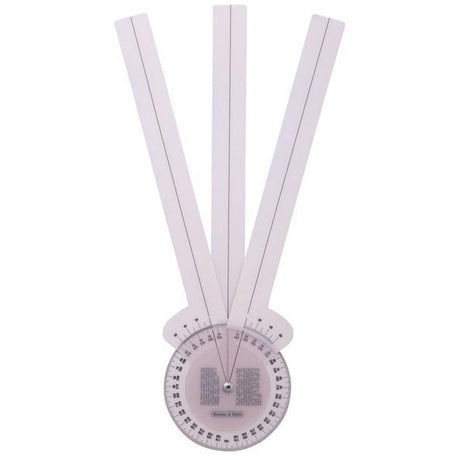 Weems & Plath 3 Arm Protractor