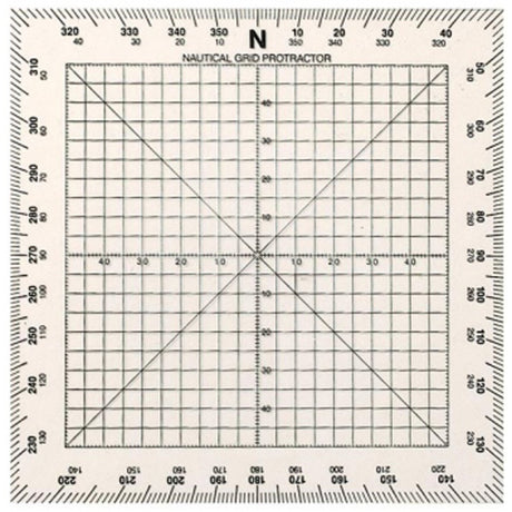 Weems & Plath 5" Square Protractor