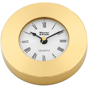 Weems & Plath Chart Weight Brass Clock