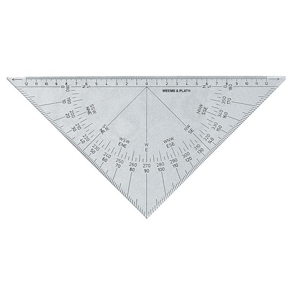 Weems & Plath Protractor Triangle for Nav Pak