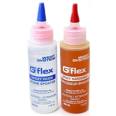 West System 650-8 G/Flex Epoxy -2 x 4oz