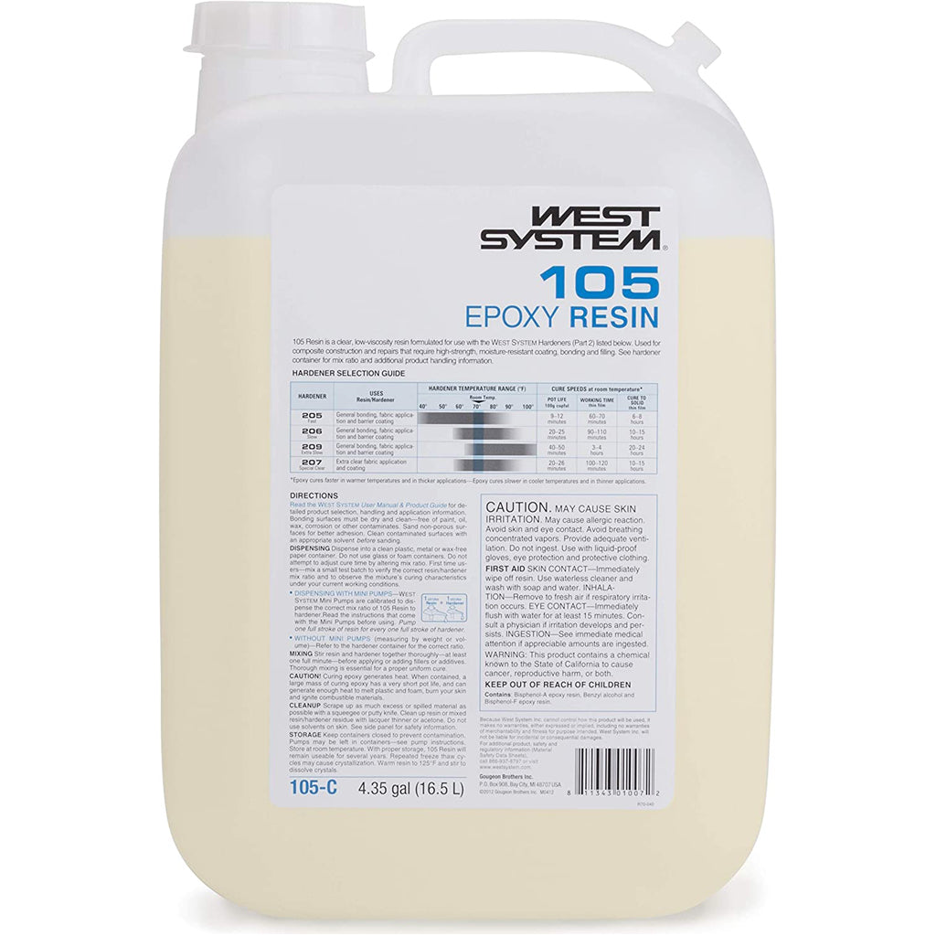 West System Epoxy Resin (4.35 Gallon)