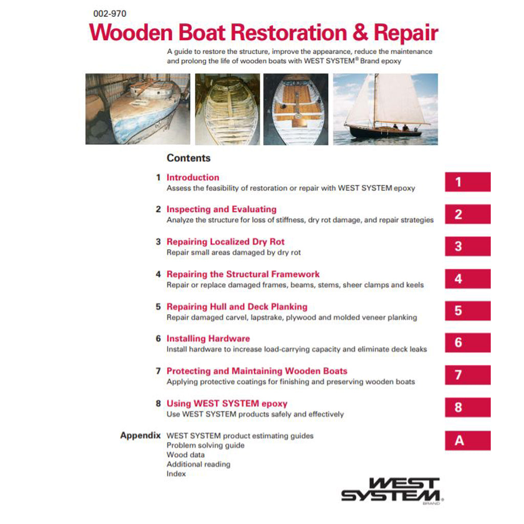 West System Wooden Boat Restoration Manual