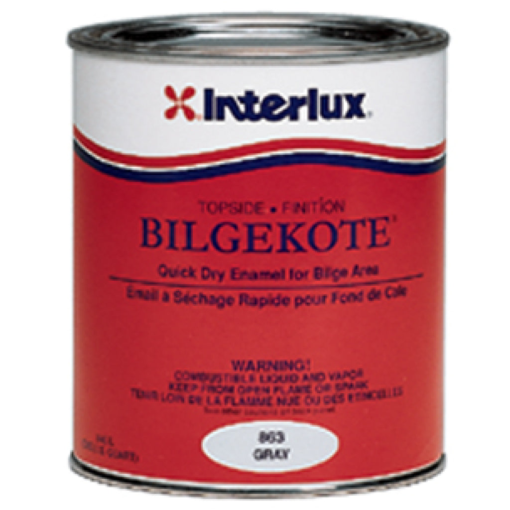 Interlux Bilgekote Paint - Gray Quart