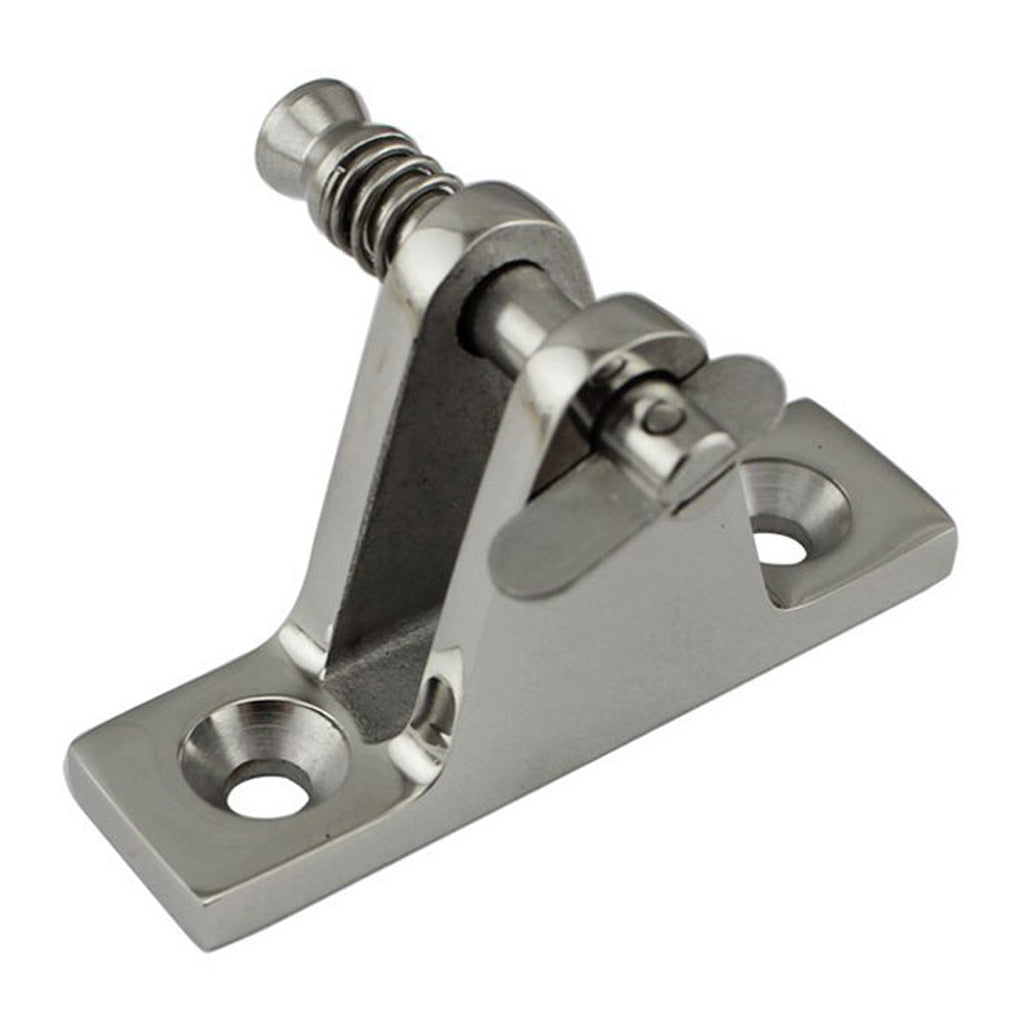 30603 Stainless Steel Concave Deck Hinge - with Pin
