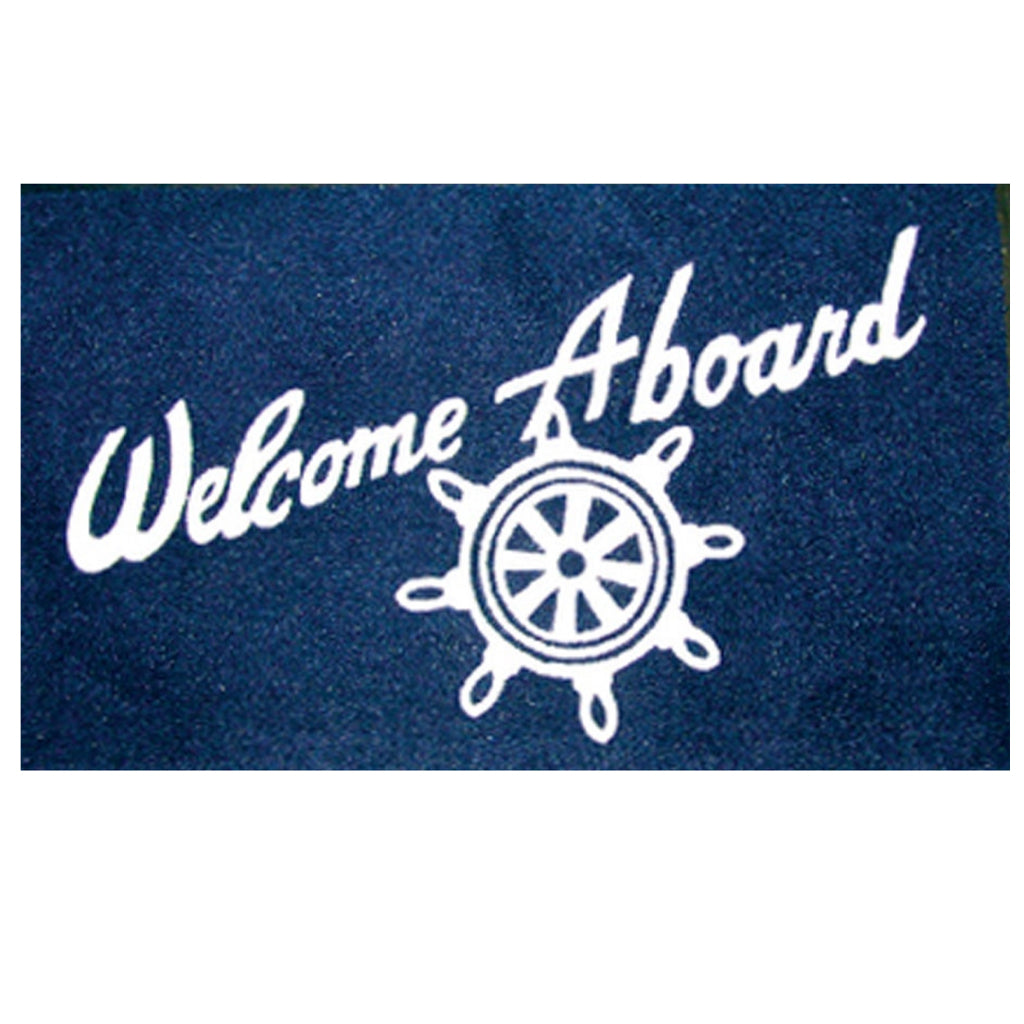 Matworks 10010 Welcome Aboard Mat - Navy