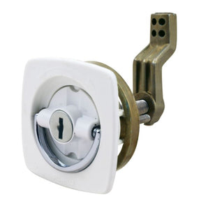 Perko White Flush Locking Latch