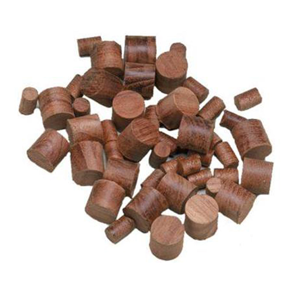 1/4" teak plug 