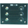 3 Gang Toggle Switch Panel
