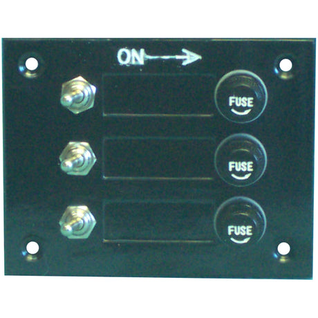 3 Gang Toggle Switch Panel