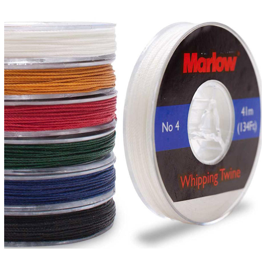 Marlow #4 White Whipping Twine 